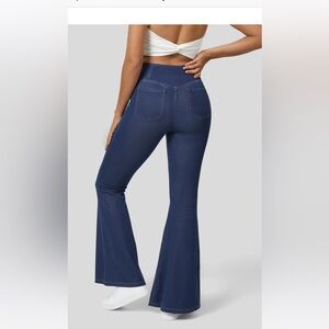 HalaraMagic™ High Waisted Crossover Super Flare Jeans